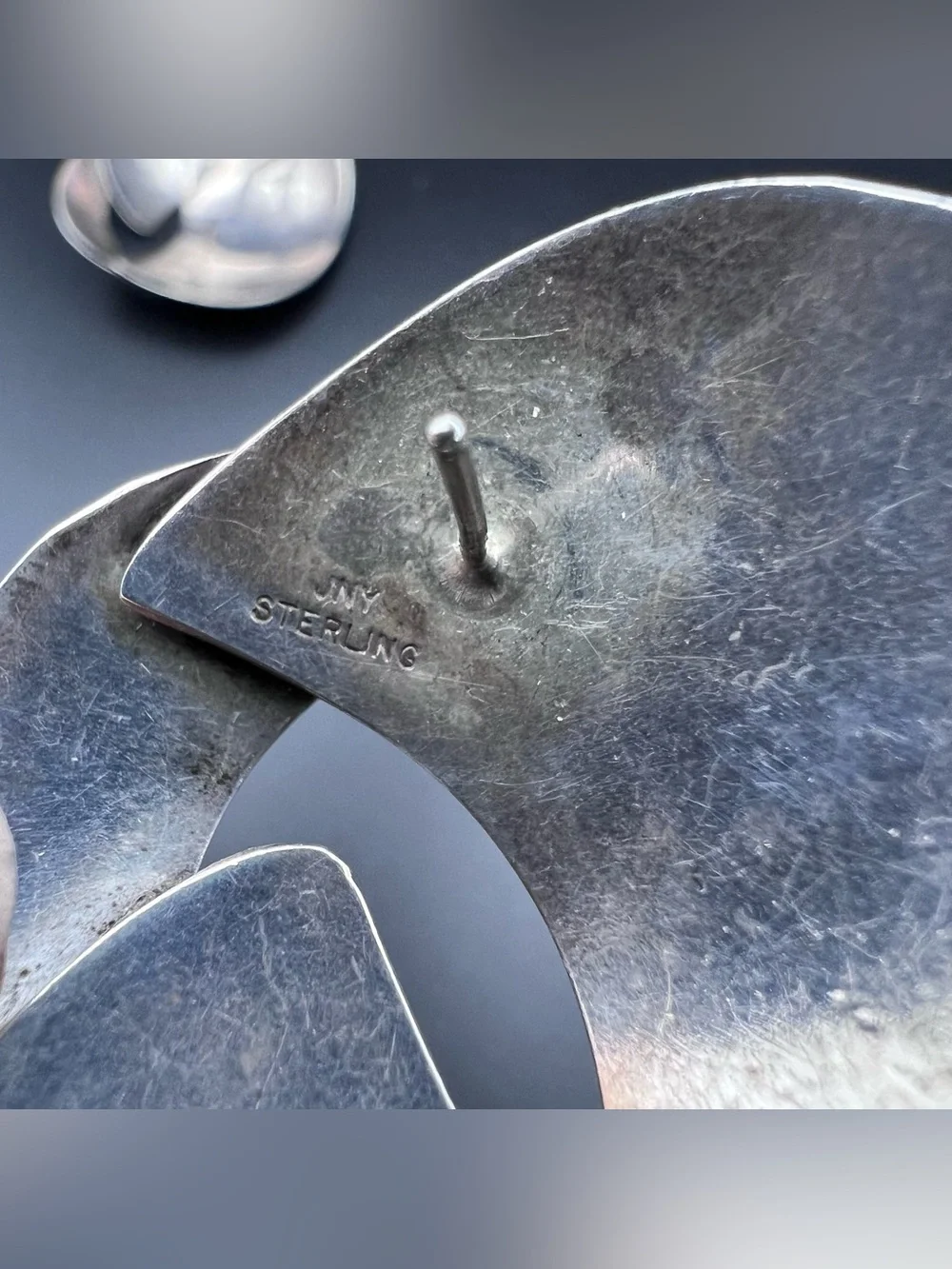 JNY Sterling Silver Modernist Earrings